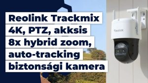 reolink trackmix 4k ptz autotracking battery camera review